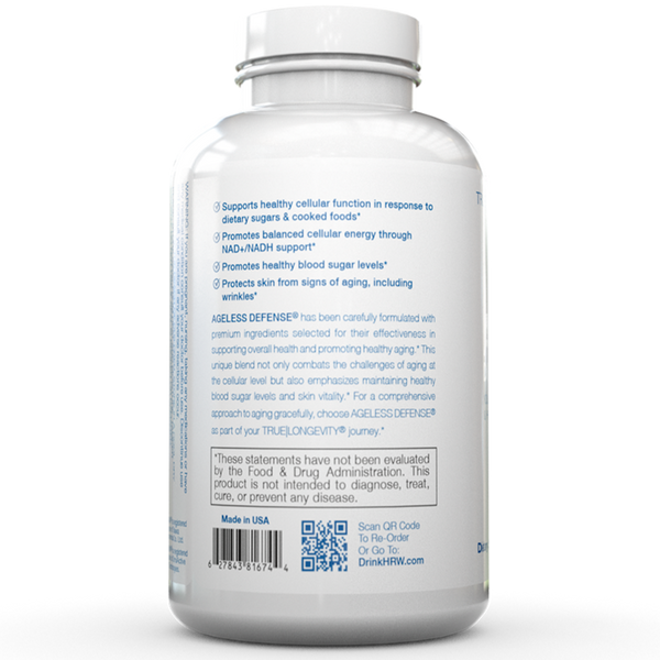 AGELESS DEFENSE™ | Longevity Tablets