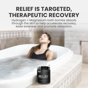 RELIEF Hydrogen Bath Bomb Tablets